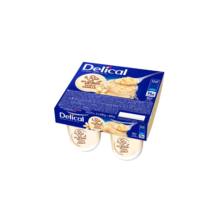 Delical Riz au lait HP HC vanille