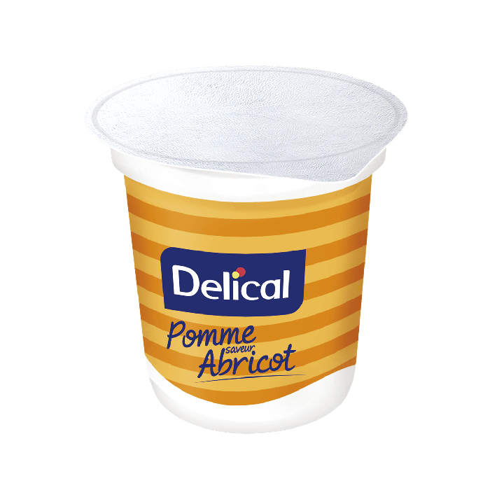 Delical Dessert fruité Nutra'Pote pomme abricot