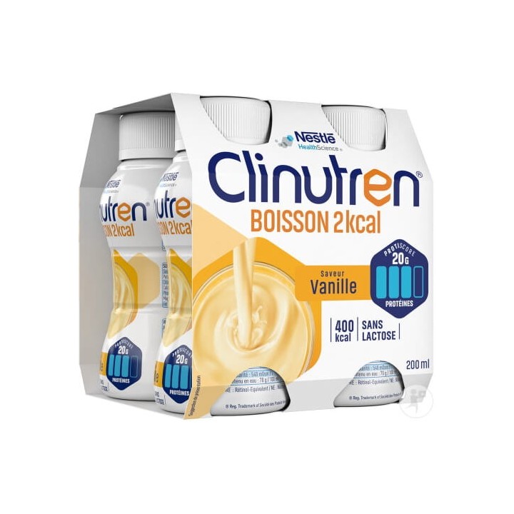 Clinutren Boisson 2kcal Vanille (pack)