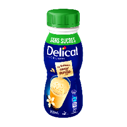 Delical Boisson HP HC édulcorée sans sucres vanille
