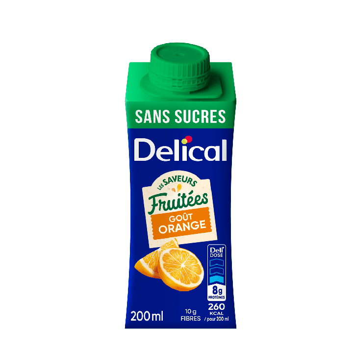 Delical Boisson Les saveurs fruitées édulcorées sans sucres