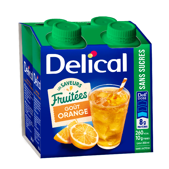 Delical Boisson Les saveurs fruitées édulcorées sans sucres