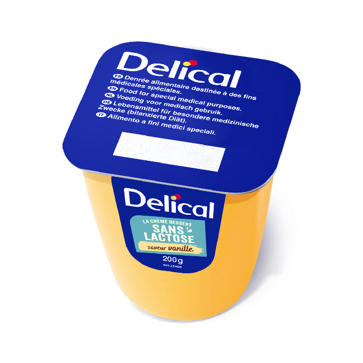 Delical Crème dessert Sans Lactose vanille