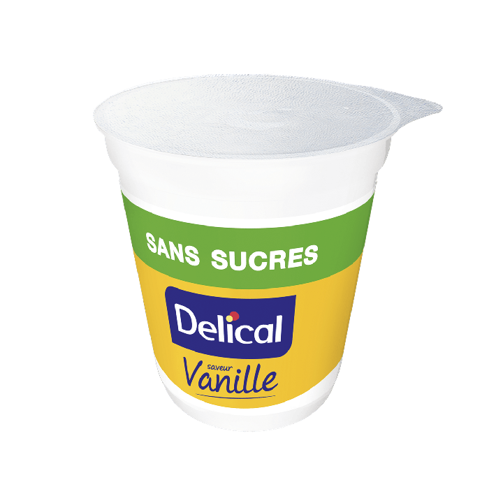 Delical Crème dessert HP HC édulcorée sans sucres