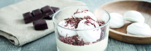 Verrine citron meringues et chocolat : le dessert enrichi prêt en 5 minutes