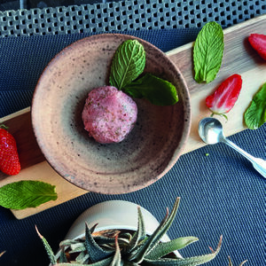 Sorbet fraise menthe : le duo ultra frais des chaudes journées