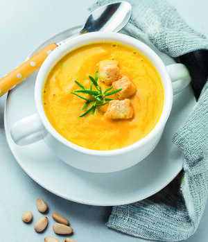Velouté potiron carotte gingembre : le bol chaud réconfortant sans épluchage