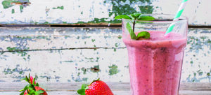 Milkshake fraise protéiné : la boisson fraîche aux fruits frais mixés