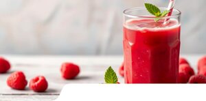 Boisson amande framboise : la collation onctueuse qui se boit à la paille