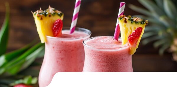 Virgin colada à la fraise : le cocktail sans alcool onctueux comme aux Antilles