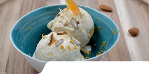 Glace melon amande façon calisson : la douceur provençale enrichie
